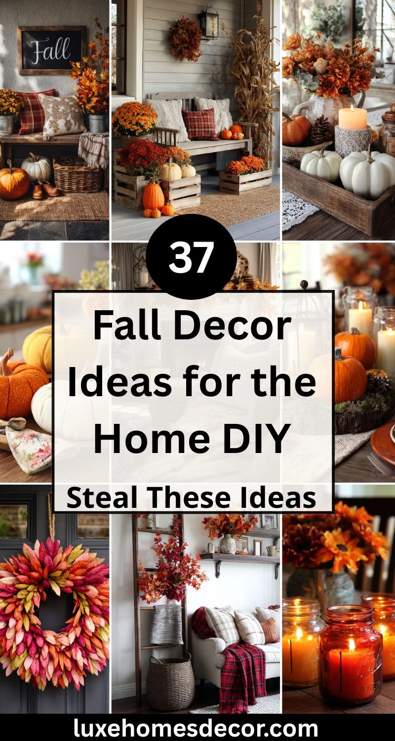 DIY Fall Decor Ideas for the Home