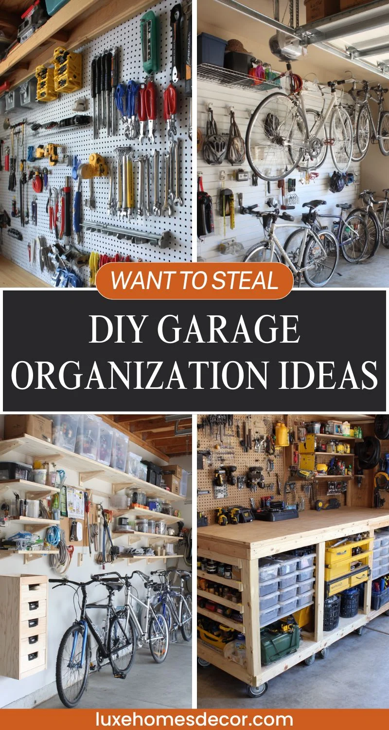 DIY Garage Organization Ideas