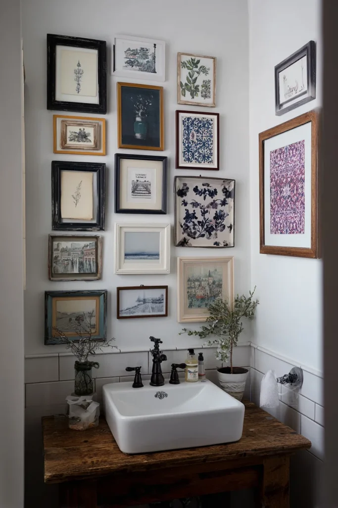 Display a Mini Gallery Wall