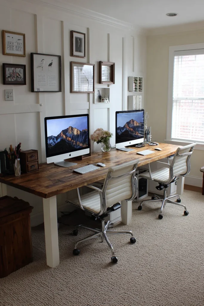 Double Workstation for Two