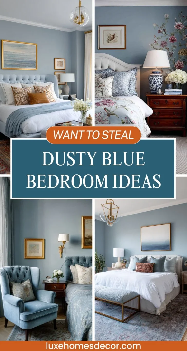 Dusty Blue Bedroom Ideas