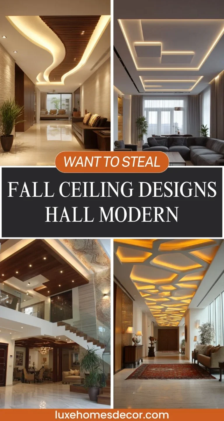 Fall Ceiling Designs Hall Modern