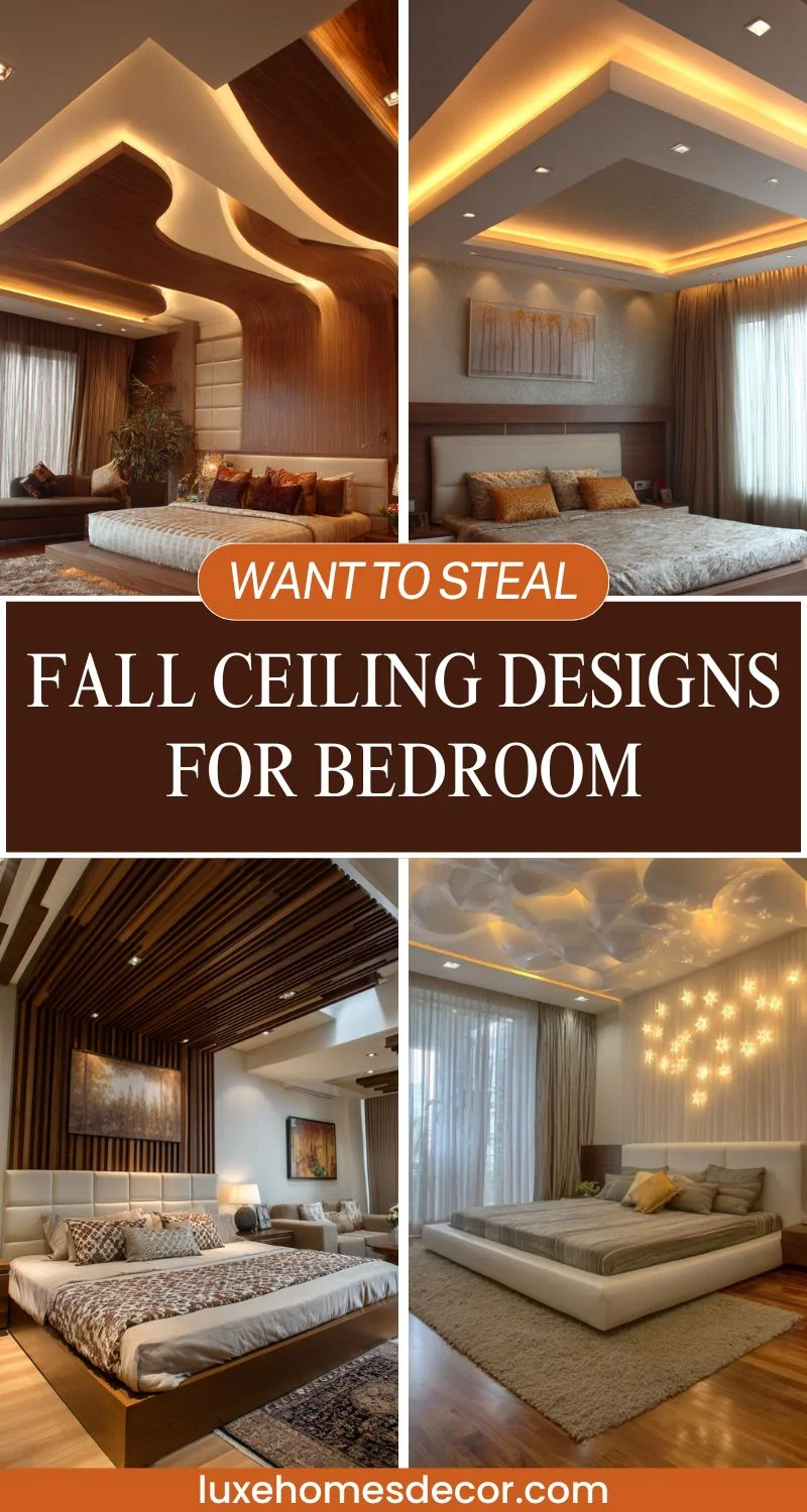 Fall Ceiling Designs for Bedroom