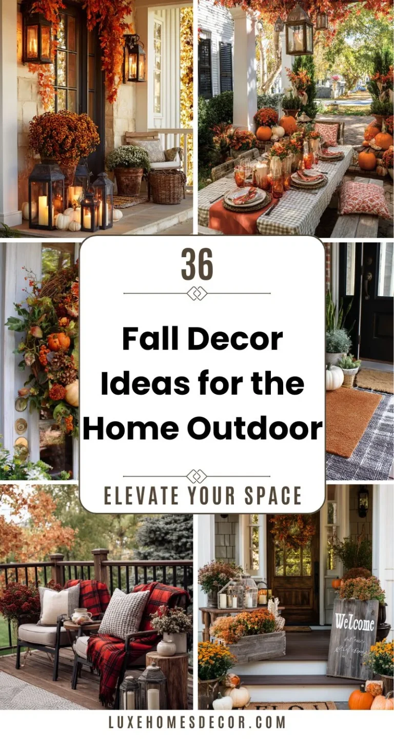Fall Decor Ideas for the Home Outdoor