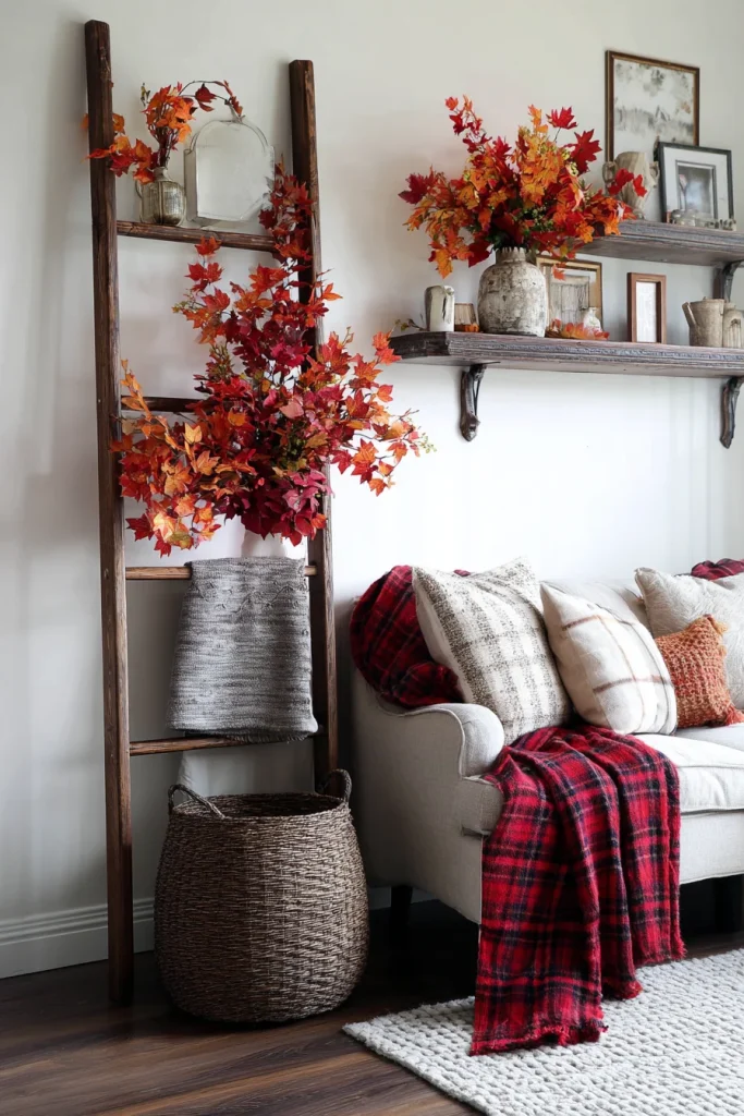 Flannel Blanket Ladder