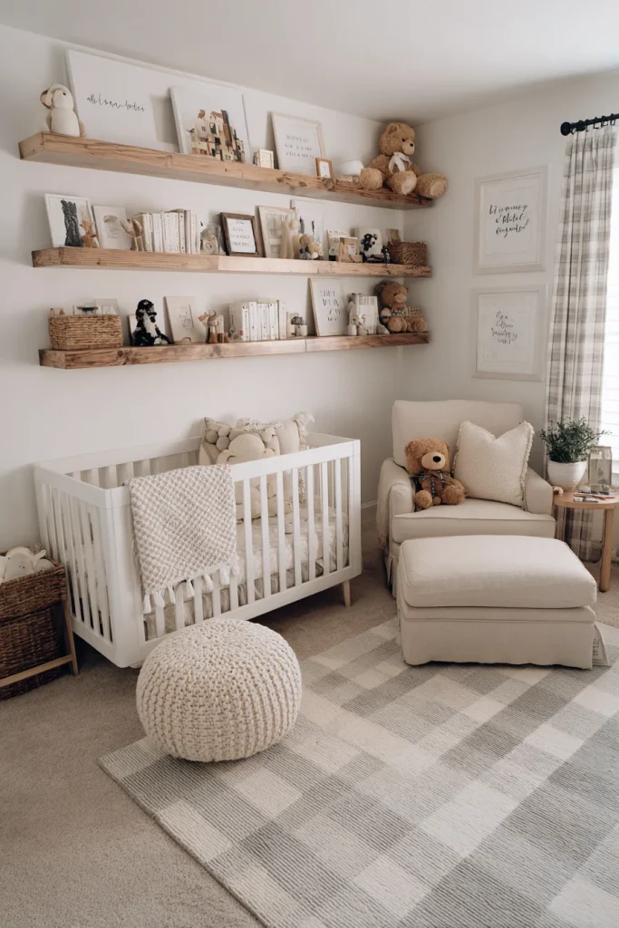 Floating Shelves for Function