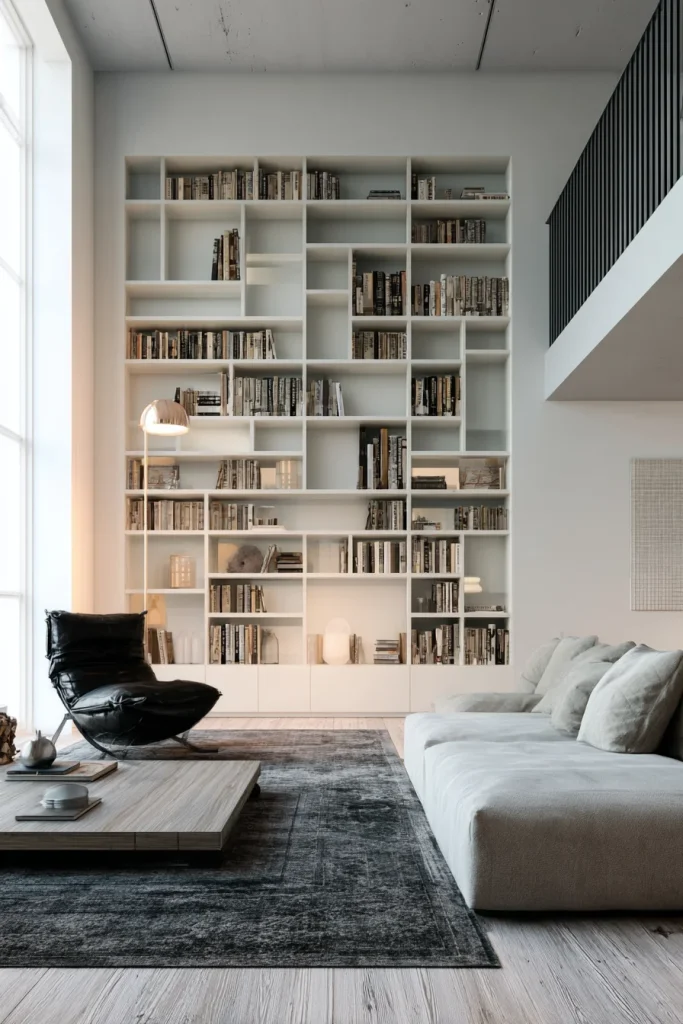 Floor-to-Ceiling Shelving