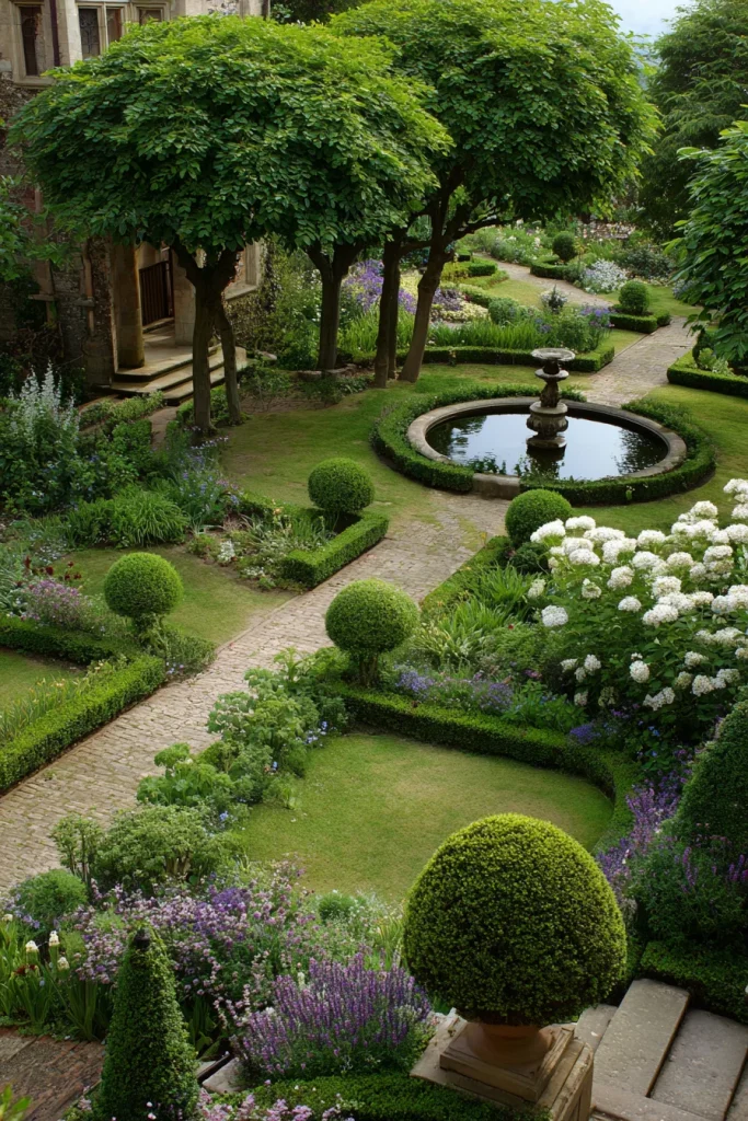 Formal Garden Layout