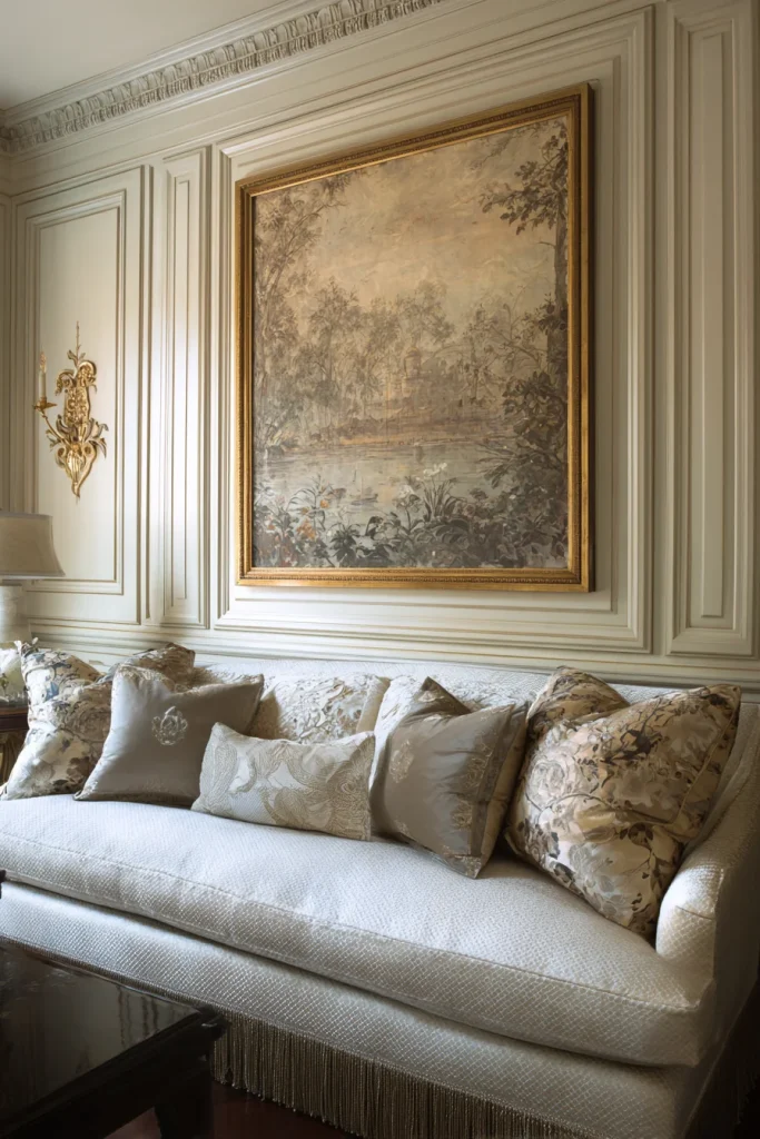 Framed Wallpaper or Panel Molding