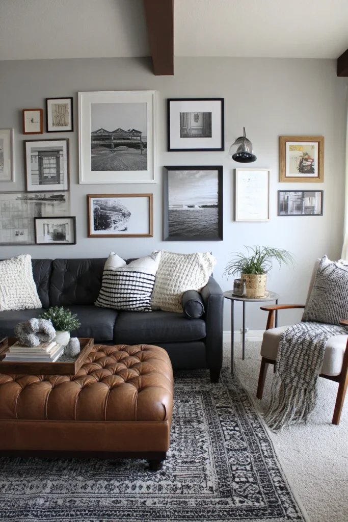 Gallery Wall with Personal Touch