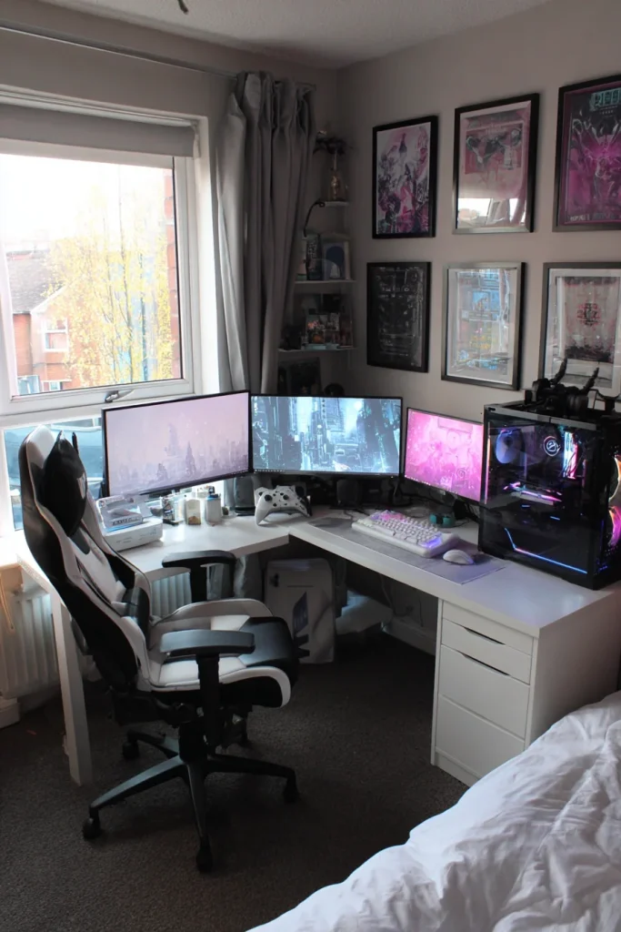 Gaming Bedroom Setup
