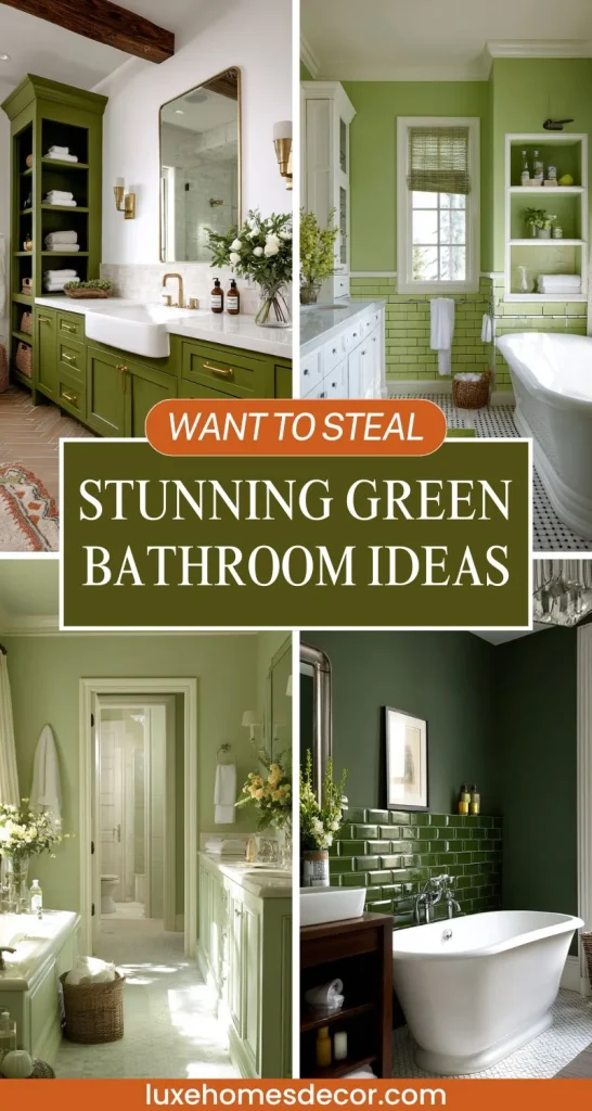 Green Bathroom Ideas