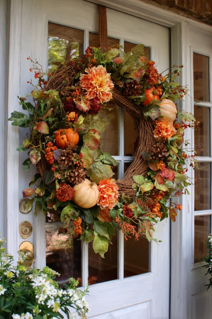 Hanging Autumn Wreaths