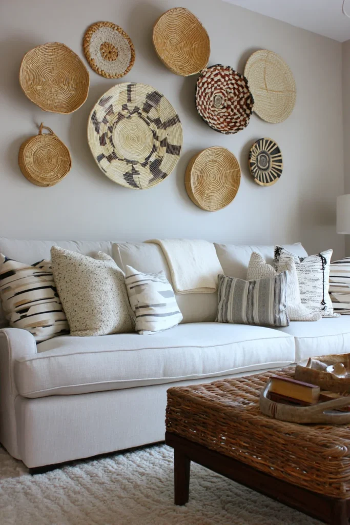 Hanging Woven Baskets