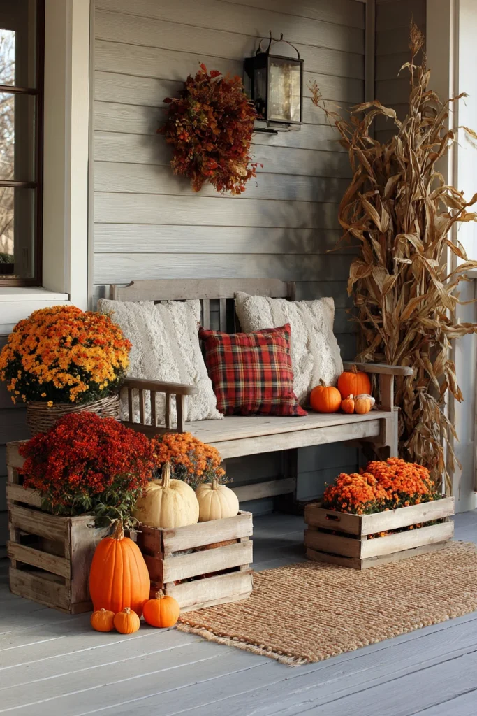 Harvest Porch Crate Stack