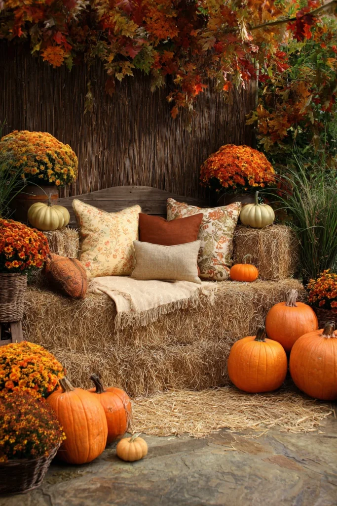 Hay Bale Display Corners