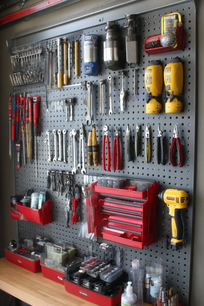 Install Magnetic Tool Strips