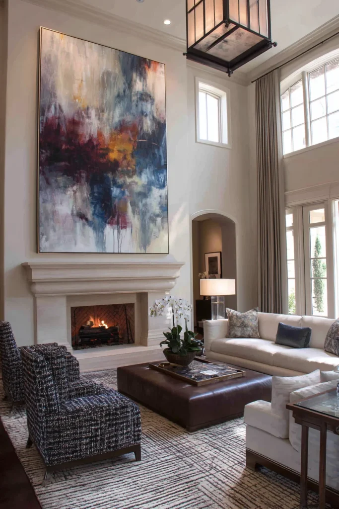 Large Abstract Art Piece