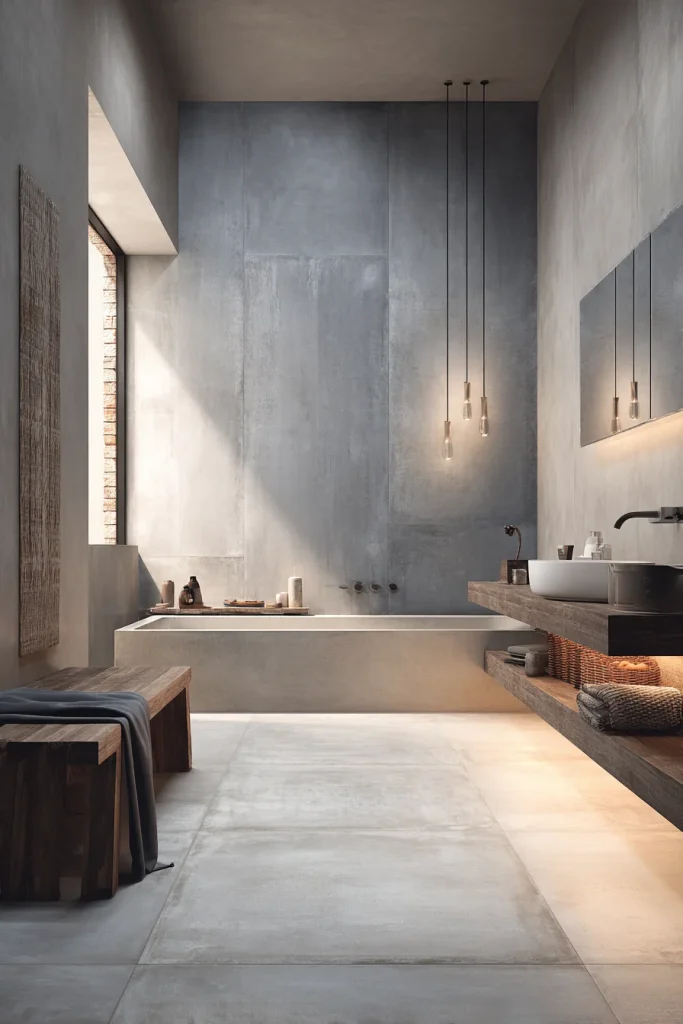 Large-Format Concrete Look