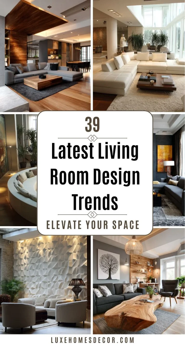 Latest Living Room Designs
