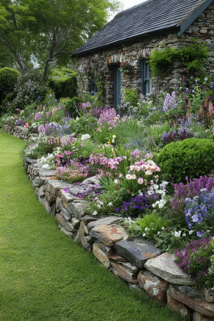 Layered Flower Beds