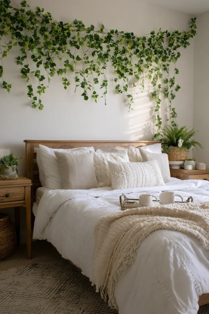 Leafy Photo Garland Display