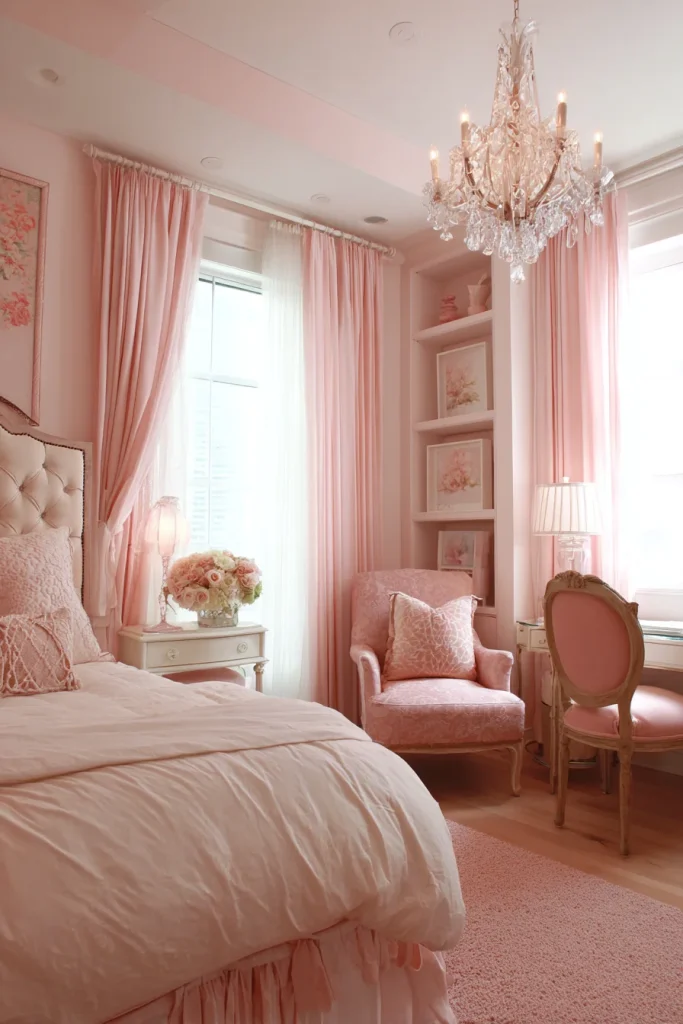 Light Pink Curtains