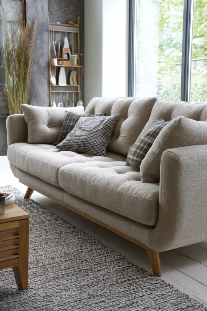 Minimalist Linen Sofas