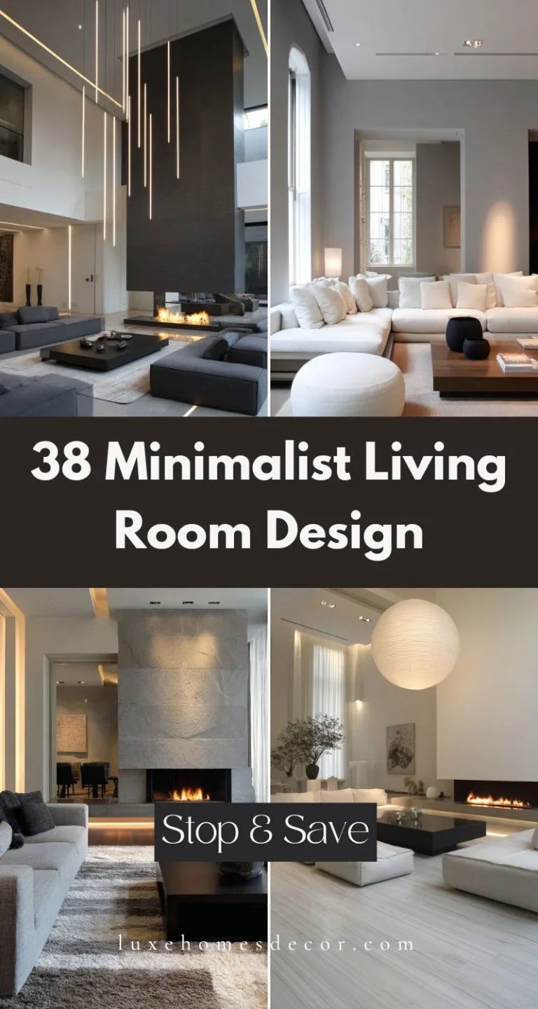 Minimalist Living Room Design