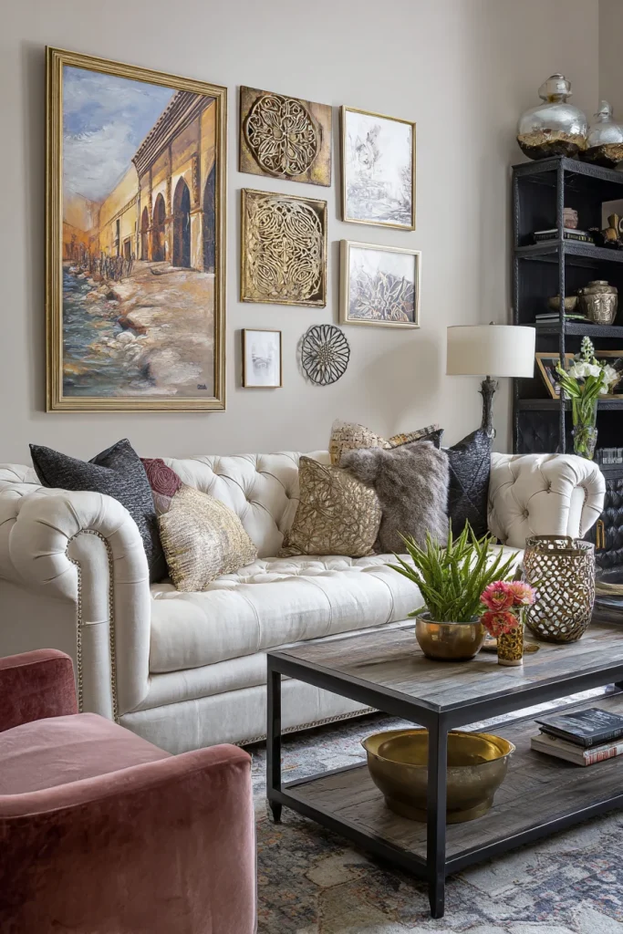 Mixed Media Wall Collage