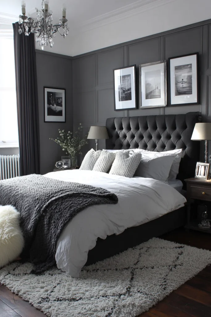 Monochrome Statement Wall