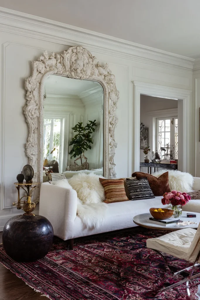 Oversized Statement Mirror