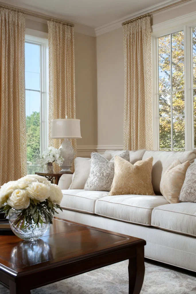 Pair with Warm White Walls