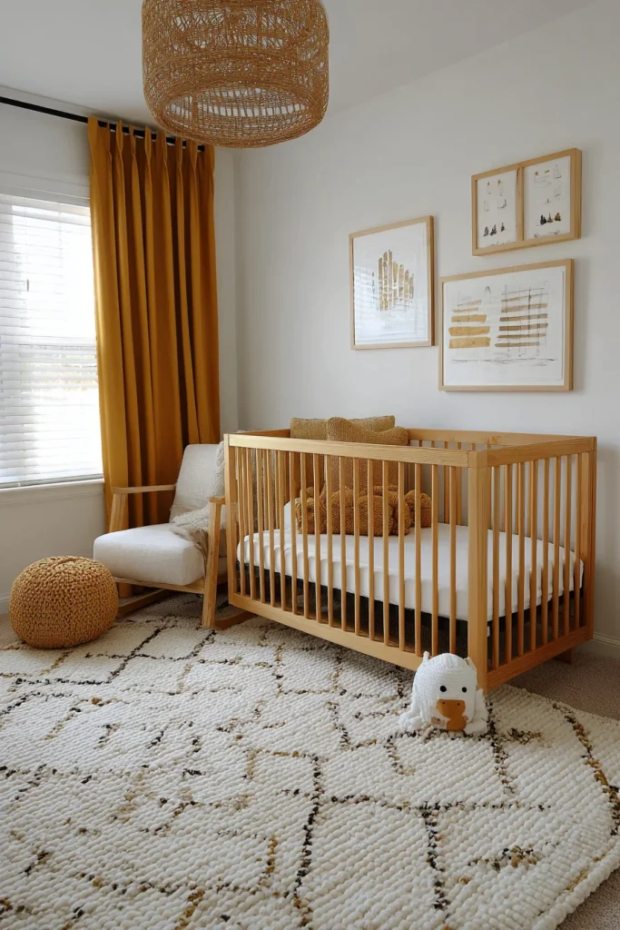 Pop of Mustard or Rust