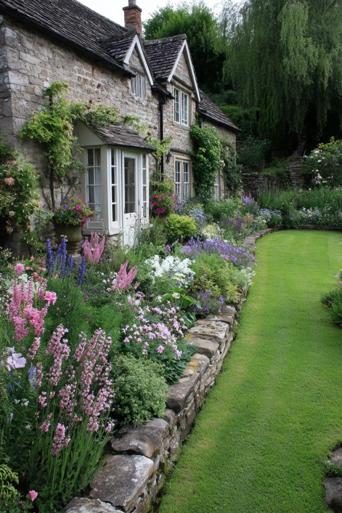 Raised Stone Borders