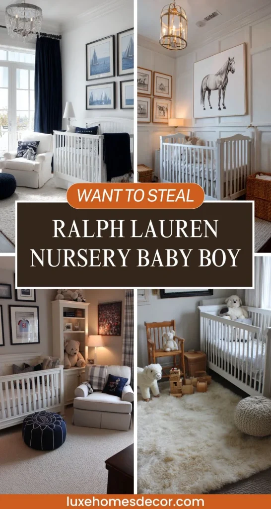 Ralph Lauren Nursery Baby Boy