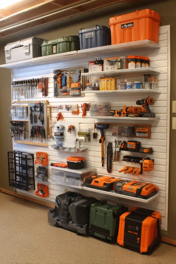 Slatwall Storage System