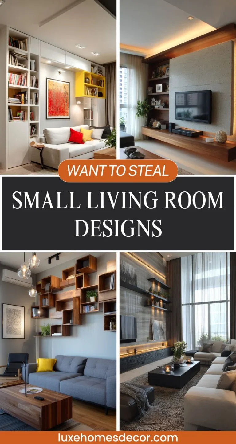 Small Living Room Designs