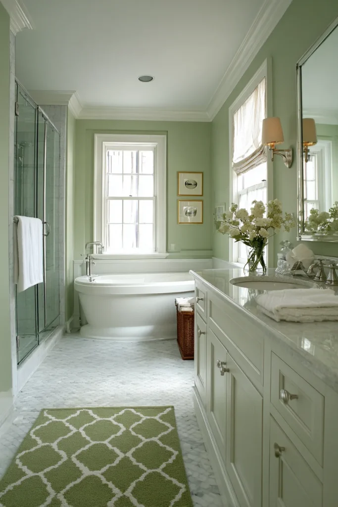 Soft Sage Green Walls