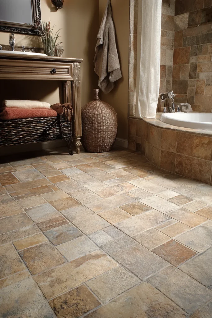 Textured Stone-Look Tiles