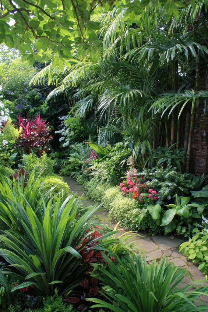 Tropical Garden Plan