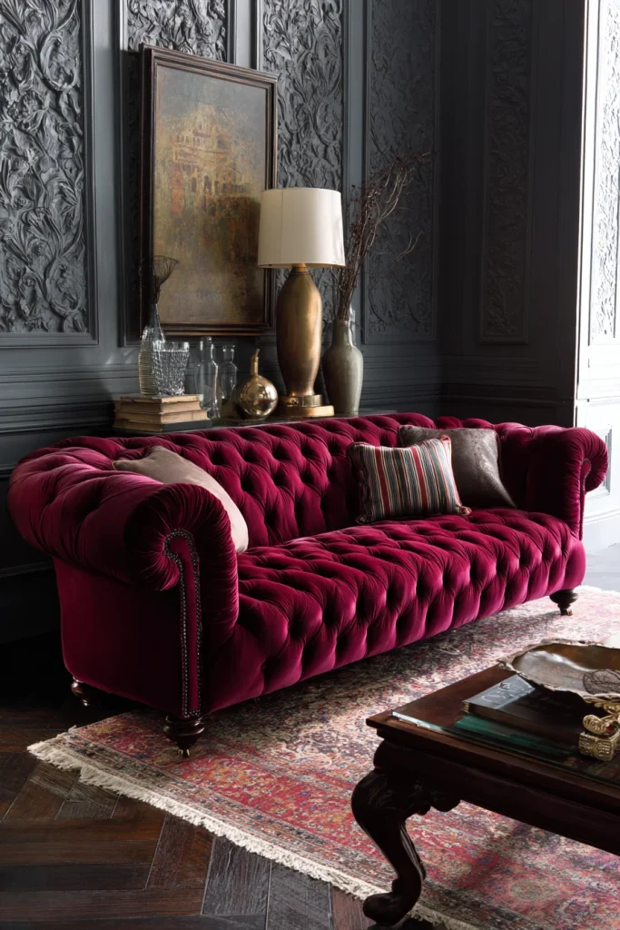 Tufted Velvet Charm