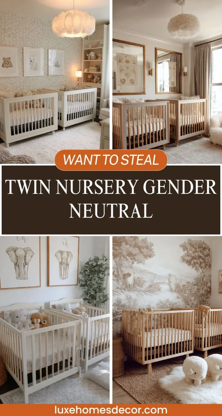 Twin Nursery Gender Neutral