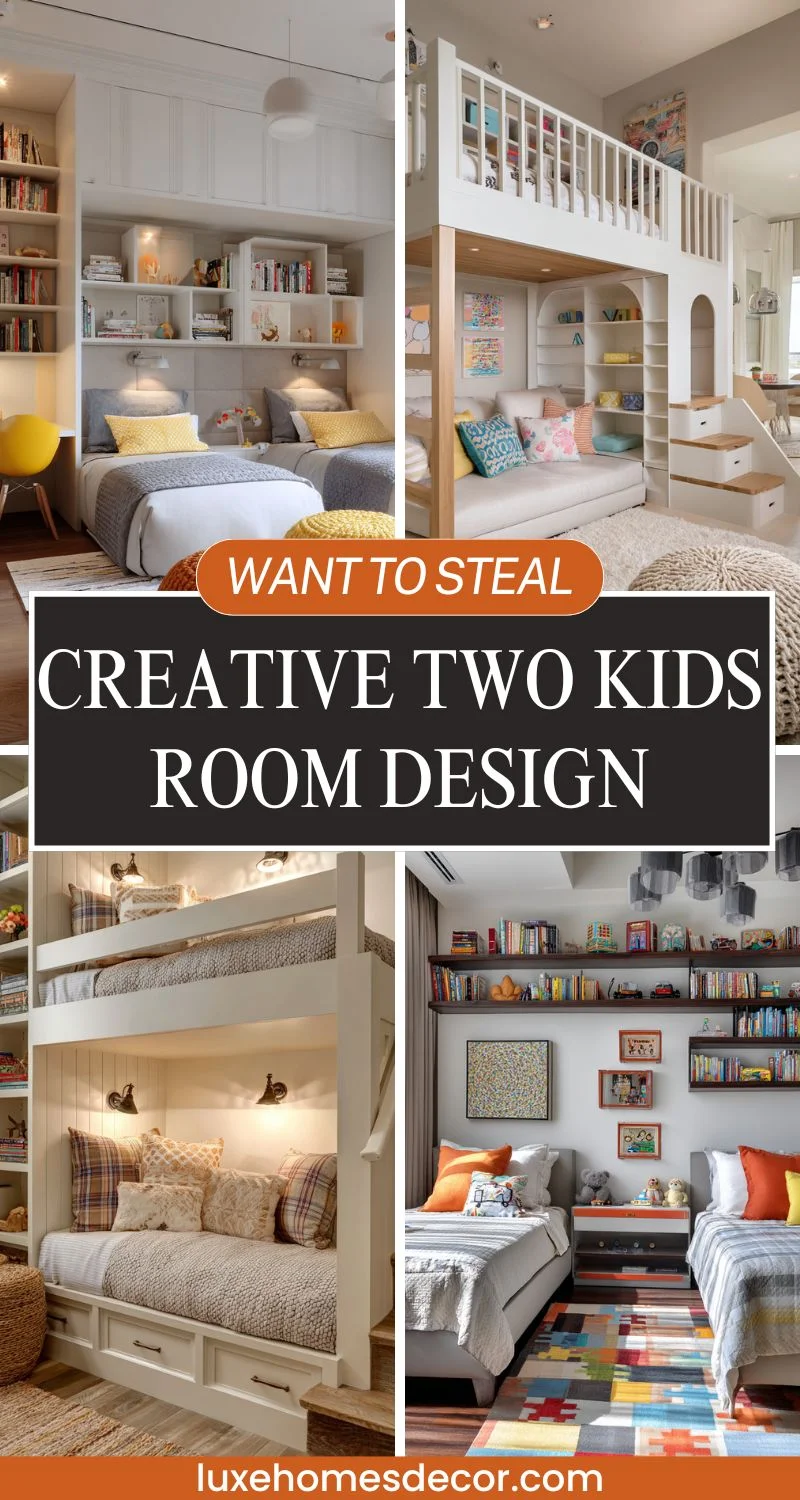 Two Kids Room Design