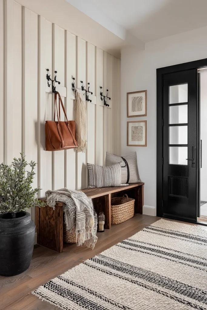 Use Vertical Wall Hooks