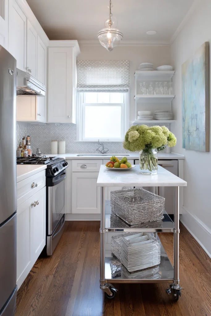 Use a Rolling Island or Cart