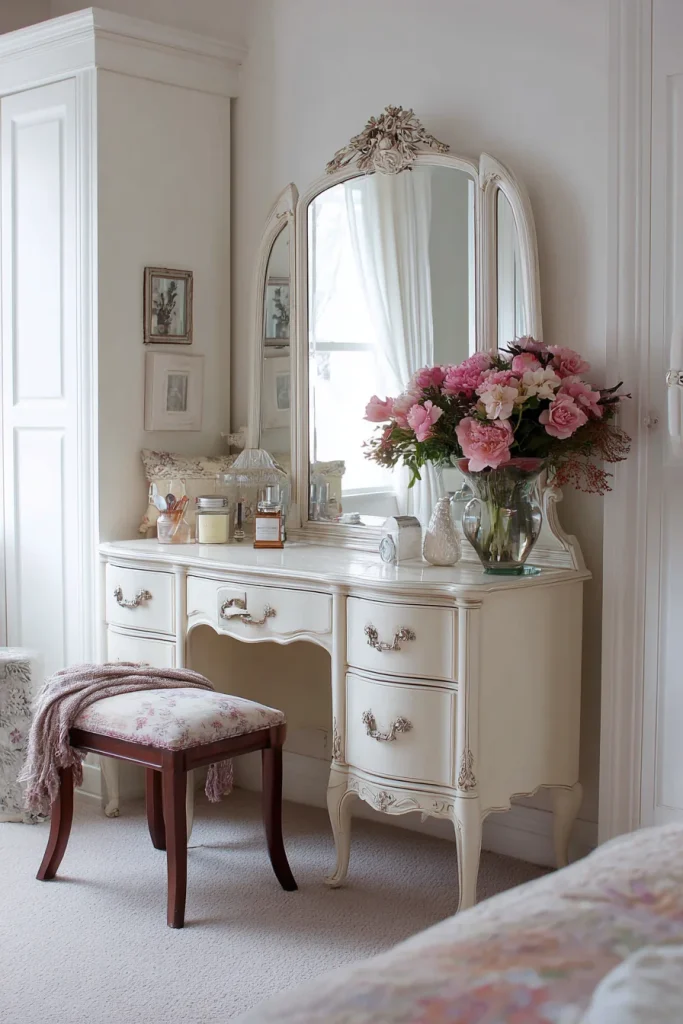 Vintage Dresser Turned Vanity