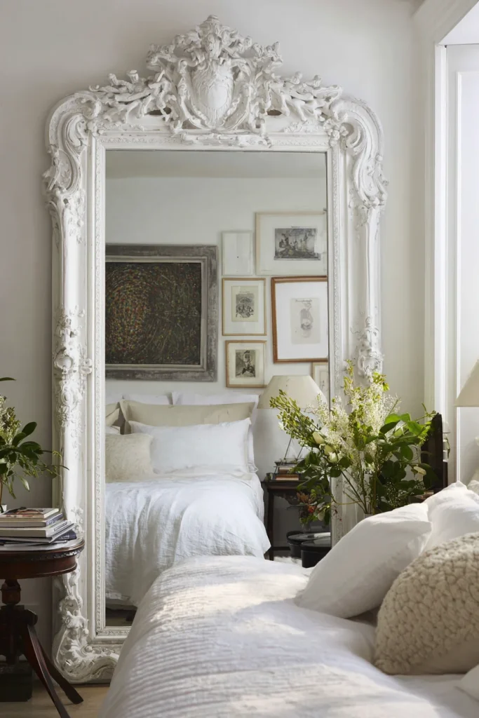 Vintage mirror display