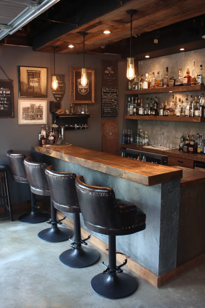 Wall-Mounted Bar Cabinets