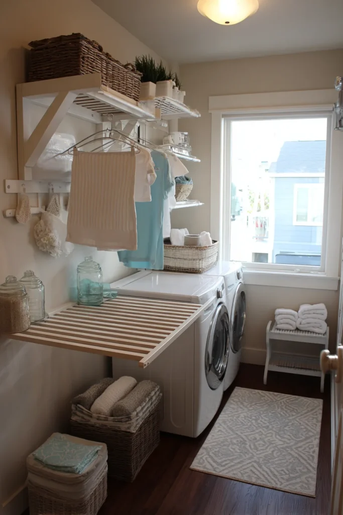 Wall-Mounted Drying Rack